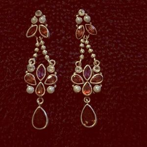 Nicky Butler Garnet Sterling Silver Earrings